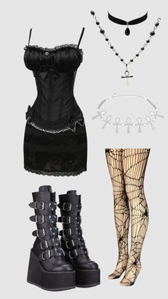 Corset goth outfit Outfit Shuffles, Aesthetic Goth, Your Aesthetic, Connect With People, Creative Energy, Energy