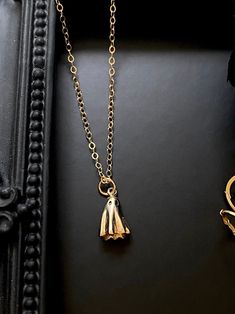 14kt Gold Filled Ghost Necklace. Ghost Jewelry, Halloween Gift, Apparition Jewelry, Spirit Jewelry, Spooky Jewelry, CHAIN CHOICES - Etsy Ghost Jewelry, Spooky Jewelry, Ghost Necklace, Kid Pendant, Ghost Ghost, Jewelry Halloween, Little Ghost, Mini Studs, Star Chain