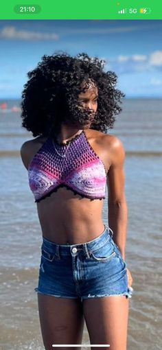 This is a crochet summer top perfect for the summer along the beach. Shop with us today Free Uk delivery Worldwide delivery Send a direct message for me informations Casual Fitted Mesh Top For Beach, Summer Stretch Crochet Top For Beach Season, Pink Triangle Crochet Top For The Beach, Pink Triangle Crochet Top For Beach, Purple Crochet Lace Top For Summer, Sleeveless Fitted Crochet Top For Beach Party, Fitted Sleeveless Crochet Top For Beach Party, Crochet Crop Top For The Beach, Crochet Crop Top For Beach