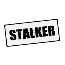 a black and white sign that says staker