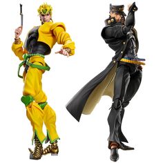 PRICES MAY VARY. ✨【Classic anime image】Inspired from famous Japan anime character Kujo Jotaro/Star Platinum/Dio Brando. You can bring them by your side to accompany you at any time. Recreate some of the most memorable moments from the anime with this amazing figures. ✨【Unique design】Kujo Jotaro anime figures has good detail and is well painted, every detail of the figurine is meticulously depicted, the color is uniform and bright, realistic texture skin, realistic carving. 360° perfect shape without dead ends, the figure is super movable. ✨【Material】High quality pvc material, and it will not cause harm to the human body. This is a safely anime model that is very worth to collecting. ✨【Good choice for you】If you have Dio Brando anime fans around you, choosing it as a gift is definitely a hu Jotaro Pointing Pose, Jotaro Realistic, Jotaro Nendoroid, Jotaro Star Platinum, Jonathan Joestar Nendoroid, Kujo Jotaro, Dio Meme, Texture Skin, Star Platinum