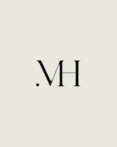 the word hv is written in black on a white background