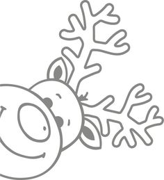 a drawing of a snowflake with the word happy on it's face