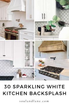 Dive into the elegance of herringbone-patterned tiles that add sophistication and dynamic texture, or embrace the minimalist beauty of matte white tiles for a contemporary, understated look. Incorporate white quartz backsplashes for a seamless transition from countertop to wall, offering a sleek and maintenance-free option. Pair these white backsplashes with contrasting dark cabinetry or colorful kitchen accessories to make them stand out. These ideas not only make your kitchen look more spaciou