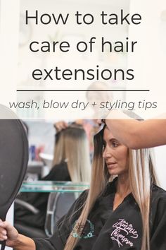 How To Style Synthetic Hair Extensions, How To Blend Your Hair With Extensions, Caring For Hair Extensions Tips, Hair Talk Extensions, How To Take Care Of Tape In Extensions, Hair Extensions Tips And Tricks, Utip Hair Extensions, How To Wash Tape In Hair Extensions, How To Style Long Extensions