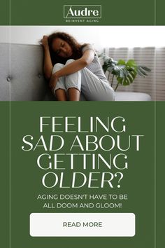 Are you feeling sad about getting older as a woman? It's time to shift your narrative and embrace the beauty of aging. oin the movement of women who are owning their age and living their best lives!" women, aging, narrative, stereotypes, empowerment, beauty, confidence, journey, graceful, inspiring stories, shift, sad, perspective, celebrate. Books For Women In Their 40s Over 40, How To Embrace Dark Feminine Energy, Old Age, Growing Old, Getting Old, Life Is Good, How Are You Feeling, Reading, Feelings