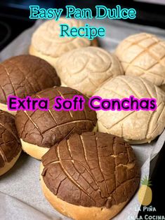 an easy pan dulce recipe for extra soft conchas