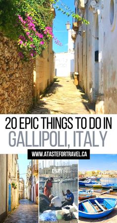 20 Epic Things to Do in Gallipoli, Italy West Coast Italy, Italy Regions, Gallipoli Italy, Autumn Kelly, Italy Places To Visit, Italy Places, Europe Trip Planning, Italy Road, High Culture