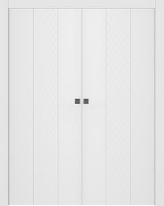 a white wardrobe with three doors and two drawers