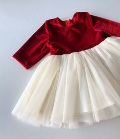 Christmas Baby Girl Dress Girl Birthday Dress Toddler | Etsy Elegant Christmas Tutu Dress In Tulle, Elegant Christmas Tulle Tutu Dress, Elegant Tulle Holiday Dress For Festive Occasions, Tulle Christmas Dress-up Holiday Dress, Tulle Christmas Holiday Dress-up Dress, Tulle Christmas Holiday Dress For Dress-up, Tulle Christmas Dress For Dress-up Occasions, Princess Tulle Holiday Dress For Christmas, Princess Style Tulle Holiday Dress For Christmas