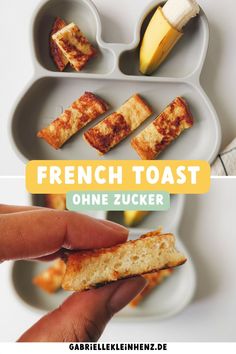 Baby French Toast Blw Toast, French Toast Blw, Blw French Toast, Baby French Toast, Blw Snacks, Led Weaning, Kids Recipes