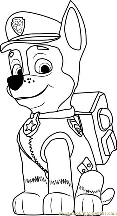 the paw patrol cartoons dot to dot printable coloring pages for kids and toddlers