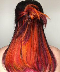 Halloween Hair Color Ideas, Halloween Hair Color, Copper Ginger, Model Portraits, Crazy Color, Fire Hair, Inner Witch, Creative Hair Color, Hair Color Crazy