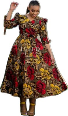 Kitenge Styles For Women, Kitenge Designs For Young Ladies, Kitenge Designs, Kitenge Fashion, Modest Dresses Fashion, Traditional African Clothing, African Fabric Dress, Long African Dresses, Best African Dresses