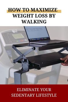 A treadmill desk will help you exceed your step goal and lose weight. Portable Desk, Adjustable Height Desk, Neck Pain