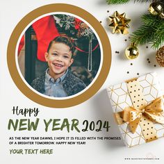 Happy New Year Photo Frame 2024 With Name Add Photo Frame, Happy New Year Photo Editing, New Year Photo Frame, Merry Christmas Photo Frame, Marriage Anniversary Cards, Goodbye Message, New Year Wishes Images, Happy New Year Love, Morning Wednesday