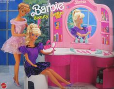 Barbie 1990, Gym Pool, Barbie Car, Play Barbie, Vintage Barbie Clothes, Barbie Hair