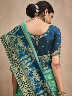 Breathtaking sky green silk woven saree online for women which is crafted from silk fabric and comes with silk blend blouse. Designer Sarees Wedding, Sky Green, Reference Sheet, Indian Wedding Wear, Bridal Lehenga Choli, Art Silk Sarees, Gowns For Girls, Designer Lehenga Choli, Fancy Blouses