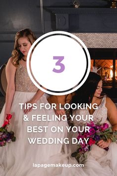 Blog post on lapagemakeup.com, "3 Tips For Looking And Feeling Your Best On Your Wedding Day". Bride Beauty Timeline, Wedding Beauty Prep Timeline, Wedding Preparation Checklist Bridal Beauty, Getting Ready Wedding Photos Hair And Makeup, Bridal Beauty Timeline Wedding Prep, Veil Hair Down