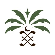 an image of a palm tree logo