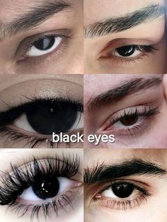 Pretty Eyes Color, Rare Eye Colors, Eye Color Chart, Rare Eyes, Beautiful Eyes Color, Types Of Eyes, I'm With The Band, Aesthetic Eyes, Black Eyes