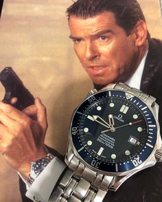 James Bond Omega, Omega 007 James Bond, Omega Watches For Men, Omega James Bond, Omega Diver, Omega 007, Omega Seamaster 007, Omega Chronograph, Omega Seamaster James Bond