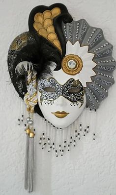 Luxury Artistic Masks For Mardi Gras, Mask Drawing, Wall Mask, Venetian Mask, Mardi Gras Mask