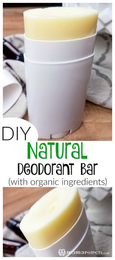 DIY Natural Deodorant Bar (with Organic Ingredients) Săpunuri Handmade, Diy Deodorant, Homemade Deodorant, Baking Soda Shampoo