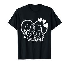 PRICES MAY VARY. For Christmas and Birthdays Lightweight, Classic fit, Double-needle sleeve and bottom hem Elephant Shirt Ideas, Elephant Shirt, Elephant Lover, Shirt Ideas, Shop Top, Fashion Brands, Branded T Shirts, Circuit, Top Styles