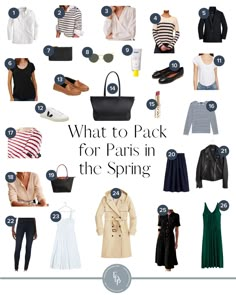 What to Pack for Paris in the Spring - Everyday Parisian French Style Fashion Spring, Paris In May Outfits Spring, Paris Spring Capsule Wardrobe, What To Pack For Paris In May, What To Wear In France In Spring, What To Wear In London In April, What To Wear In Europe In Spring, Paris In April What To Wear In, What To Wear In Paris In May