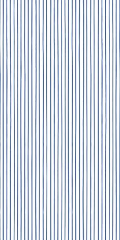 a blue and white striped wallpaper with vertical lines