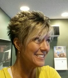 Pixie Cut For Thick Hair, Cassie Hair, Spike Hair