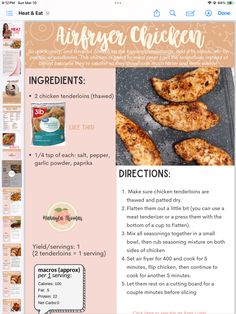 Health Meal Prep, Fit Recipes, Favorite Recipes Chicken, Healthy Lunch Meal Prep, Healthy High Protein Meals, Macro Friendly Recipes, Easy Healthy Meal Prep, Low Cal Recipes, Macro Meals