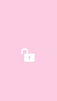 a pink wall with a lock on it