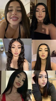 Latina Makeup Looks, Latina Makeup, Hair Inspiration Long, Pretty Makeup Looks, Brunette Hair With Highlights, Easy Makeup Tutorial, Smink Inspiration, Cute Makeup Looks, Makeup Looks Tutorial