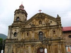 an old church in the middle of town