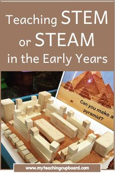 The highly engaging STEAM curriculum develops higher order thinking and problem solving. Download these 30 printable STEAM educational activities. STEAM education in the early years provide opportunities for hands-on learning and integrate seamlessly into the play based classroom. #STEAMeducation #STEMeducationalactivities #STEAMchallenges Stem Provocations Kindergarten, Construction Area Early Years, 3s Preschool, Early Years Teaching, Art And Math, Early Years Maths, Summer Stem, Early Years Teacher