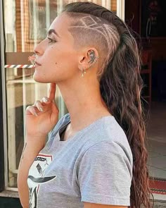 Best Undercut Hairstyles, Edgy Long Hair, Shaved Side, Undercut Styles