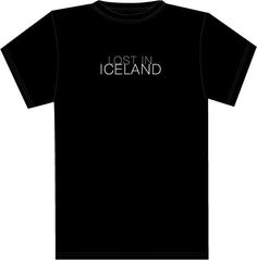 - Icelandic Lost in Iceland - Female T-shirt - Clothing - Nordic Store Icelandic Wool Sweaters Nordic Clothing, Icelandic Wool Sweaters, Iceland Flag, Icelandic Design, Tee Shirt Ideas, Icelandic Horse, Celtic Design, Tech Innovation, Shirt Detail