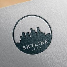 City Building Skyline Logo 3 Version City Logos Branding, Cityscape Logo, Skyline Logo, Urban Logo, Theme Photography, Office Logo, Prayer Closet, City Office, City Logo