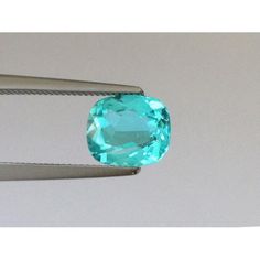 A gem with a brilliant color, this Brazlian Paraiba Tourmaline colored by the element copper is a fantastic choice if you’re looking for a gemstone to set in an engagement ring. Small yet vivid, this oval cut, 0.97 carat gem has the most soothing color like a clear blue ocean. Ideal to symbolize s fresh start or someth Greenish Blue, Soothing Colors, Fresh Start, Brilliant Colors, Blue Ocean, Oval Cut, Turquoise Bracelet