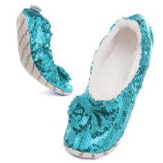 PRICES MAY VARY. NON SLIP SOLE- Each pair of snoozies slipper socks has a non- skid sole so you can feel safe wearing them on wood or tile floors. SNOOZIES BLING BALLERINAS- Snoozies Bling Ballerinas have just the right amount of bling for when you want to shine! The bling bow adds the perfect touch. Lined with a soft Sherpa. VERY COMFORTABLE - Soft, comfy, warm and just simply adorable. Snoozies cozy slippers keep feet warm SIZES- Choose from 4 sizes for best fit! Women's Sizes- Small (5-6), Me Bling Bows, Cozy Slippers, Cute Slippers, Slippers For Women, Women Slippers, Tile Floors, Slippers Cozy, Feel Safe, Slipper Socks