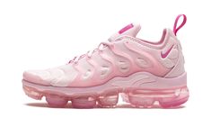 Shop Air Vapormax Plus WMNS "Pink Foam" at Stadium Goods, the world's premier marketplace for authentic sneakers and streetwear. Fast shipping, easy returns. Nike Vapormax Plus, Foams Shoes, Air Vapormax Plus, Nike Air Vapormax Plus, Nike Vapormax, Pink Running Shoes, Pink Nike, Luxury Sneakers, Air Vapormax