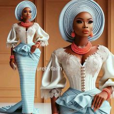 Nigerian Wedding Attire, Chic Bridal Dress, Kente Fashion, Nigerian Traditional Wedding, Goddess Fashion, African Wedding Attire, Traditional Wedding Cakes, Traditional African Clothing, Trendy Bride