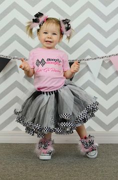 Nascar inspired OTT tutu outfit by ElephantHiccupsShop on Etsy, $65.00 Tutus And Trucks Birthday Party, Cow Print Tutu Outfit, Race Car Outfit, Nascar Costume, Pageant Outfits, Tutu Outfits, Baby On The Way