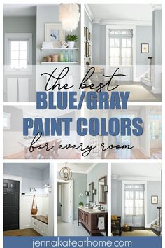 the best blue gray paint colors for every room