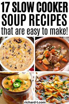 17 crockpot soup recipes that have amazing flavor