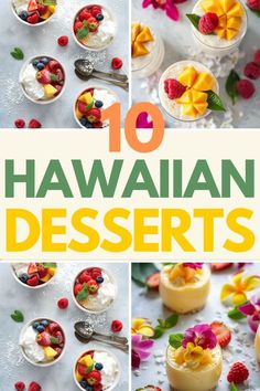 10 hawaiian desserts that are delicious and easy to make