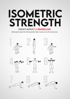 the poster shows how to do an exercise