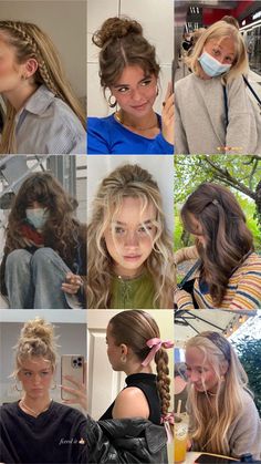 Hairstyles For Rollercoaster, Hairstyle For Rollercoasters, Messy But Cute Hairstyles, Hair Styles For Theme Park, Easy Amusement Park Hairstyles, Cute Theme Park Hairstyles, Messy Hair Day Hairstyles, Hair Styles For Amusement Parks, Hairstyles For Everyday Of The Week